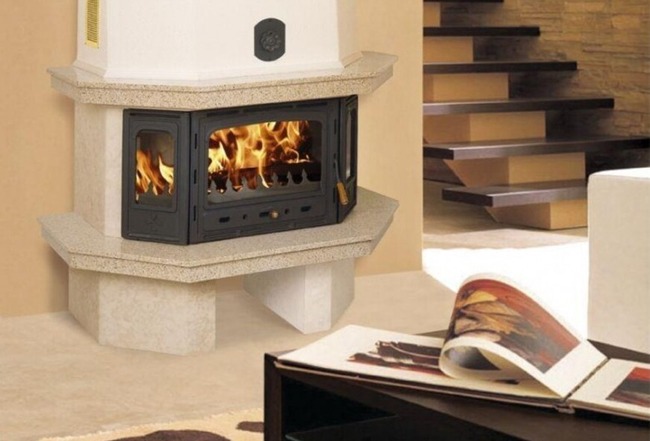 Back Boiler Wood Burning Fireplace Prity